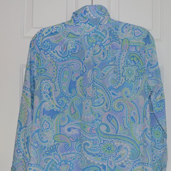 Talbots Long Sleeve Button Down Shirt - Picture 7 of 9